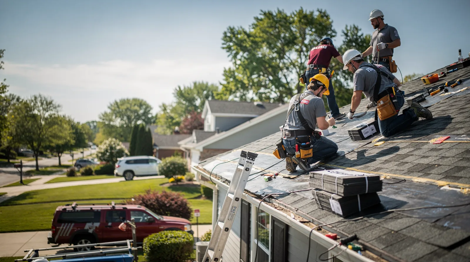 Roof Repair in Glen Carbon, IL around you